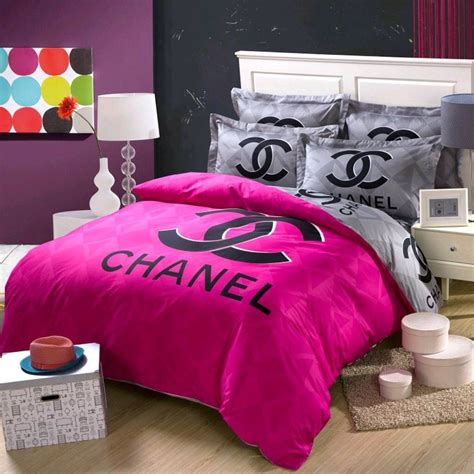 chanel king comforter set